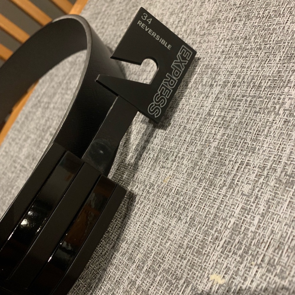 Black EXPRESS Reversible belt